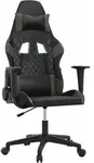 Gaming-stuhl Schwarz Und Grau Kunstleder Vidaxl
