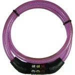 Security Plus - Csl80pink Kabelschloss Pink Zahlenschloss Mit Symbolen