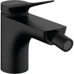 Vivenis - Bidetarmatur Mit Ablaufgarnitur, Schwarz Matt 75200670 - Hansgrohe
