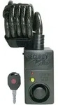 Security Plus - Al07 Kabelschloss Schwarz Mit Alarm, Mit Bewegungsmelder