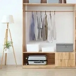 Aufbewahrungsbox Stoff 50x30x25 Cm Grau Vidaxl