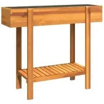 Hochbeet 90x30x75 Cm Massivholz Akazie Vidaxl
