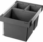Blanco - Flexon Ii - Einbaum&uuml;lleimer, Geteilt, Eimervolumen 35 L 526640