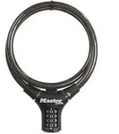 Master Lock - 8229eurdpro Vorh&auml;ngeschloss, 90 Cm Kabel, Kombination, Outdoor, F&uuml;r