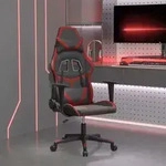 Gaming-stuhl Schwarz Und Weinrot Kunstleder Vidaxl75502