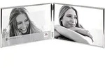 Walther Design Chloe - Doppelter Portraitrahmen, Silber, 2 X 9 X 13 Cm (quer)