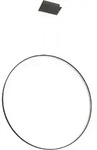 Pendelleuchte H&auml;ngelampe Ring Designlampe Esszimmerleuchte Schwarz Led L 110 Cm