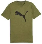 Puma Herren-t-shirt Train Fav Heather Cat Gr&uuml;n 52235299 R M