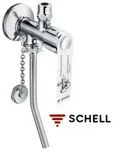 Schell - Probenahme Eckventil Von 1/2 Selbstdichtend Inkl. Schutzkappe