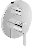 C.1 Einhebel-brausemischer Unterputz, Anzahl Verbraucher 2, Chrom, Hand-/kopfbrause,