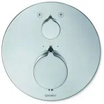 C.1 Brausethermostat Unterputz, Runde Rosette, 2 - Duravit