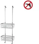 Tesa&reg; Aluxx Duschregal Zum Aufh&auml;ngen, Zweist&ouml;ckig, Aluminium, Verchromt,