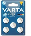 Varta - Knopfzelle Cr 2032 3 V 5 St. 220 Mah Lithium Lithium Coin Cr2032 Bli 5