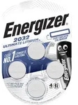 Energizer Ultimate 2032 Knopfzelle Cr 2032 Lithium 235 Mah 3v 4st. X857001