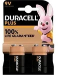 Duracell - Plus-9v B2 9 V Block-batterie Alkali-mangan 9 V 2 St.