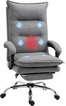 Vinsetto - B&uuml;rostuhl Mit Massagefunktion Ergonomischer Schreibtischstuhl Mit