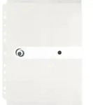 Herlitz Dokutasche Pp A4 Transparent Mit Druckknopfverschluss