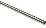 Gardinia Gardinenstange Mit Innenlauf Chicago 20 Mm Edelstahl-optik 120 Cm