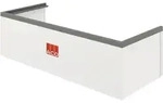 Aco - Aufstockelement Wei&szlig;, 100 X 40 Cm F&uuml;r Lichtschacht H&ouml;henverstellbar