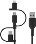 Belkin Boost Charge Usb-kabel Schwarz 1 Meter