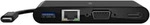 Belkin Usb-c Auf Gigabit-ethern. Hdmi/vga/usb-a-adapter, Schwarz