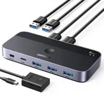 Ugreen - Hub - Adapter - Cm662 Usb 3.0 Switch 2-in-4 Switch + 2x Usb-a Kabel -