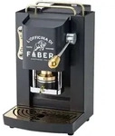 Faber Italia Problackbasott Kaffeemaschine, Automatisch/manuell, Pad-kaffeemaschine,