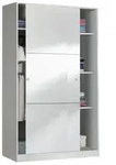 Armoire De Chambre - Landwood 18 - Blanc - 3 Portes - 120 X 51 X 200 Cm
