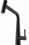 Franke - Icon - Sp&uuml;ltischarmatur Fg 5188.901 Mit Ausziehbarem Endst&uuml;ck, Schwarz