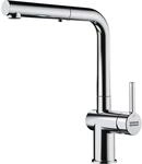 Active New - Sp&uuml;ltischarmatur Fn 6110.031, Mit Ausziehbarer Brause, Chrom