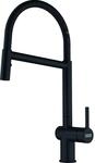 Franke - Active - Sp&uuml;ltischarmatur Fn 3407.901, Mit Flexiblem Arm, Schwarz Matt