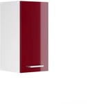 Vicco - H&auml;ngeschrank R-line, Bordeaux Hochglanz, 30 Cm