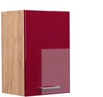 Vicco - H&auml;ngeschrank R-line, Bordeaux Hochglanz, 40 Cm