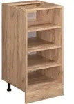 K&uuml;chenregal R-line, Goldkraft Eiche, 40 Cm Ohne Arbeitsplatte, Vicco