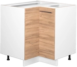 Vicco - Eckunterschrank Fame-line, Goldkraft Eiche, 80.5 Cm Ohne Arbeitsplatte