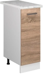 Vicco - Apothekerschrank R-line, Sonoma, 30 Cm , Ap Marmor
