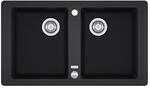 Franke Einbausp&uuml;le Basis Bfg 620-86 Fragranit Black Matt