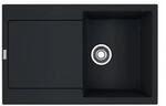 Franke Einbausp&uuml;le Maris Mrg 611-78 Fragranit+ Black Matt, Excenterbedienung
