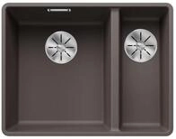 Blanco Einbausp&uuml;le Subline 340/160-f Silgranit Fl&auml;chenb&uuml;ndig Einbaubar, Infino