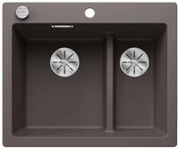Blanco Pleon 6 Split - Silgranitsp&uuml;le, 62x51 Cm, Mit Ablaufsystembedienung,...
