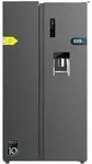 Amerikanischer K&uuml;hlschrank De 559 Liter Bolero Coolmarket Sbs 562 Dark D. 177 Cm De