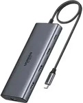 Ugreen Cm639 Usb-c-hub, 2x Hdmi, 3x Usb, Usb-c, Sd/tf, Rj45, Pd 100w, 8k