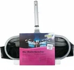 Profi Bodenkescher Silber/schwarz