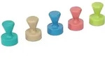 Maul - Magnet 6168499 (&oslash; X H) 12 Mm X 16 Mm Kegel Rose, Atlantic Blue, T&uuml;rkis,