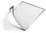 Durable Info-rahmen Duraframe&reg; Magnetic A4 Silber Metallic
