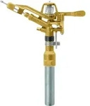 Geka - Kreis- U.sektoren-hochregner V65s D.35m G1zoll Ag Ms M.standspitzen