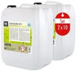 H&ouml;fer Chemie Gmbh - 2x 10 L Essigs&auml;ure 60%