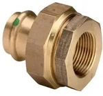 Viega Isolierverschraubung Mit Sc Sanpress 2267 In18mmxrp3/4siliziumbronze