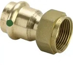 Viega - Sanpress Verschraubung 305031 42 Mm X G 2, Rotguss Oder Siliziumbronze,