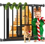 Kidiz&reg; T&uuml;rschutzgitter Absperrgitter Treppengitter Kindergitter Mit T&uuml;re...